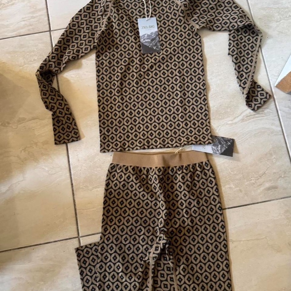 Zara Thermolite Jacquard Ski Set